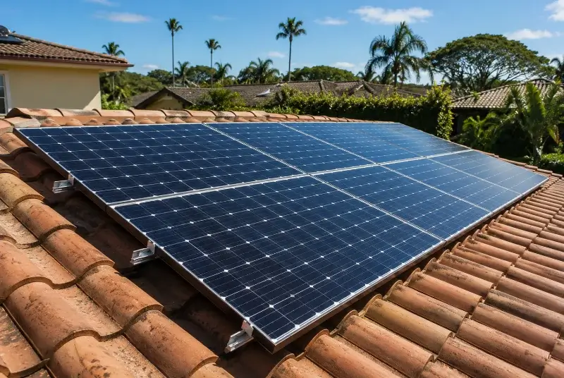 Installation de panneaux solaires à Nalliers